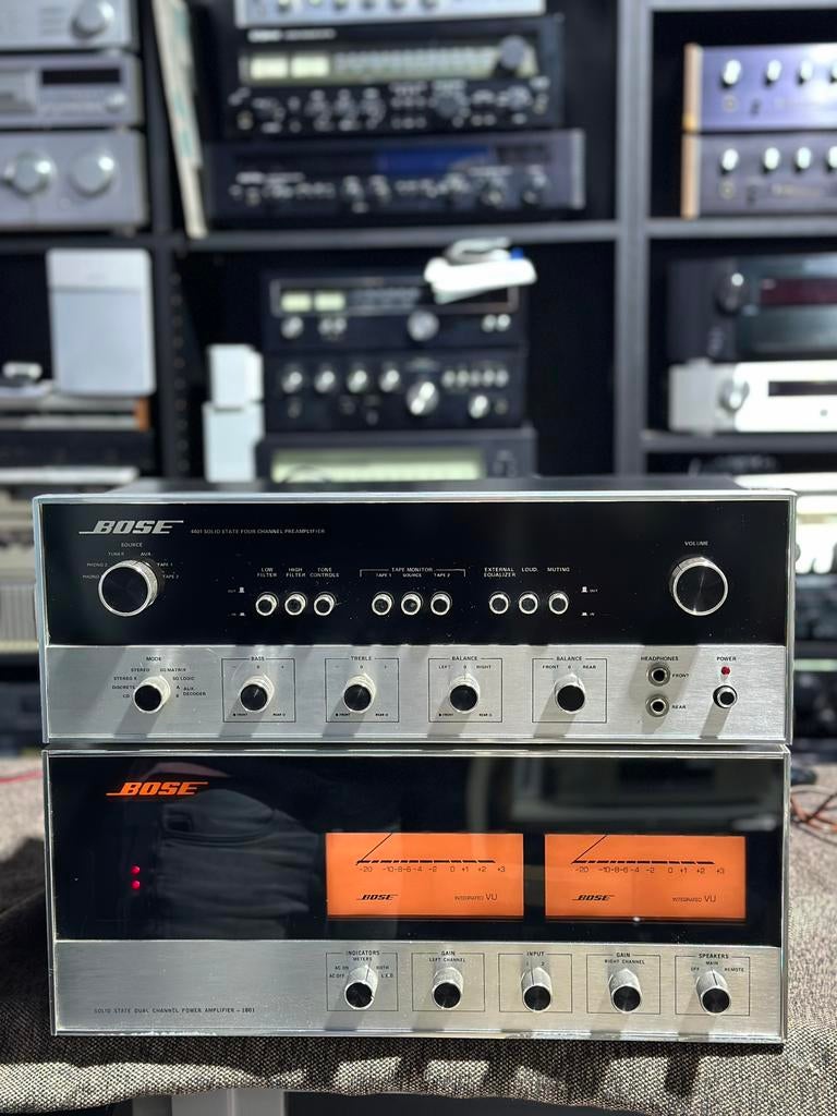 Bose 1801+ Bose 4401 Zeldzaam & Krachtig, Audio, Tv en Foto, Overige merken, Bose, Zo goed als nieuw, Bose