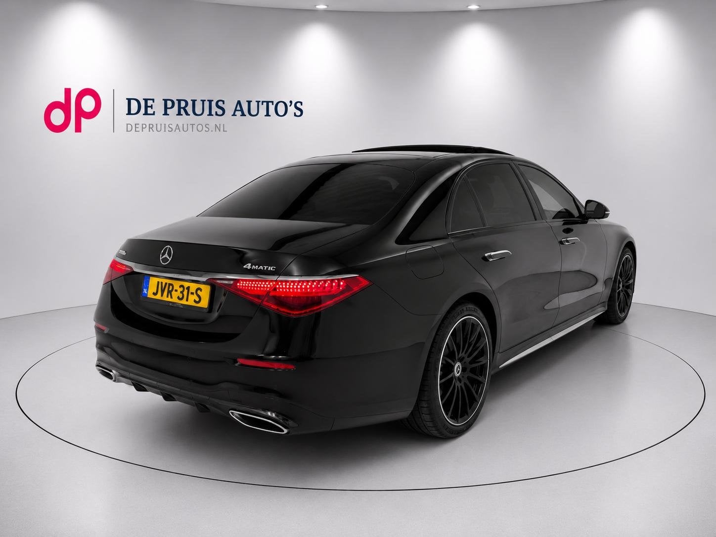 Mercedes-Benz S-klasse 580 e 4MATIC Lang AMG Line 4 Wiel bes, Auto's, Mercedes-Benz, Gebruikt, 510 pk, Met garantie (alle), Zwart