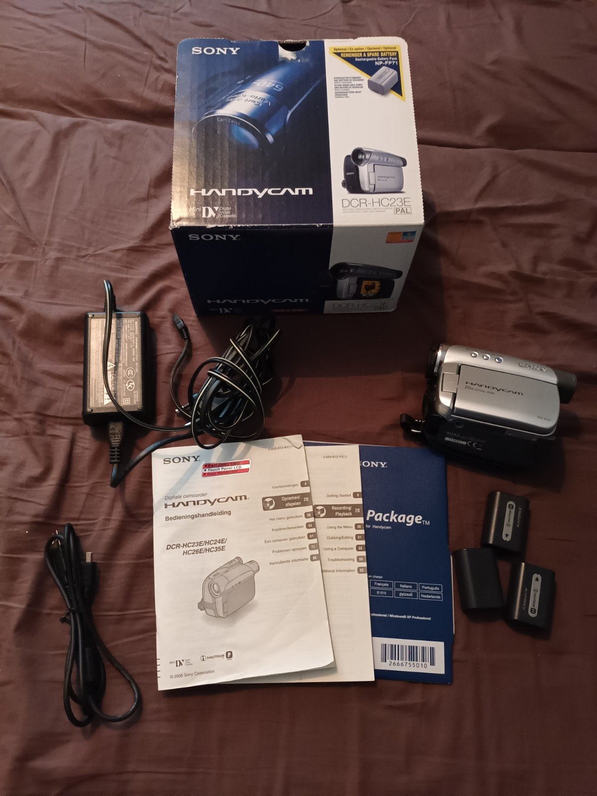 Sony DCR HC 23E, Ophalen of Verzenden