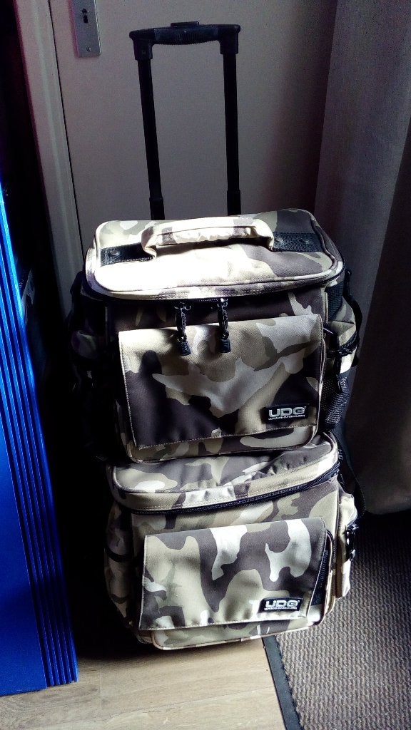 udg dubbele dj trolley dj bags voor 12 inch, Ophalen of Verzenden, Gebruikt, Overige merken