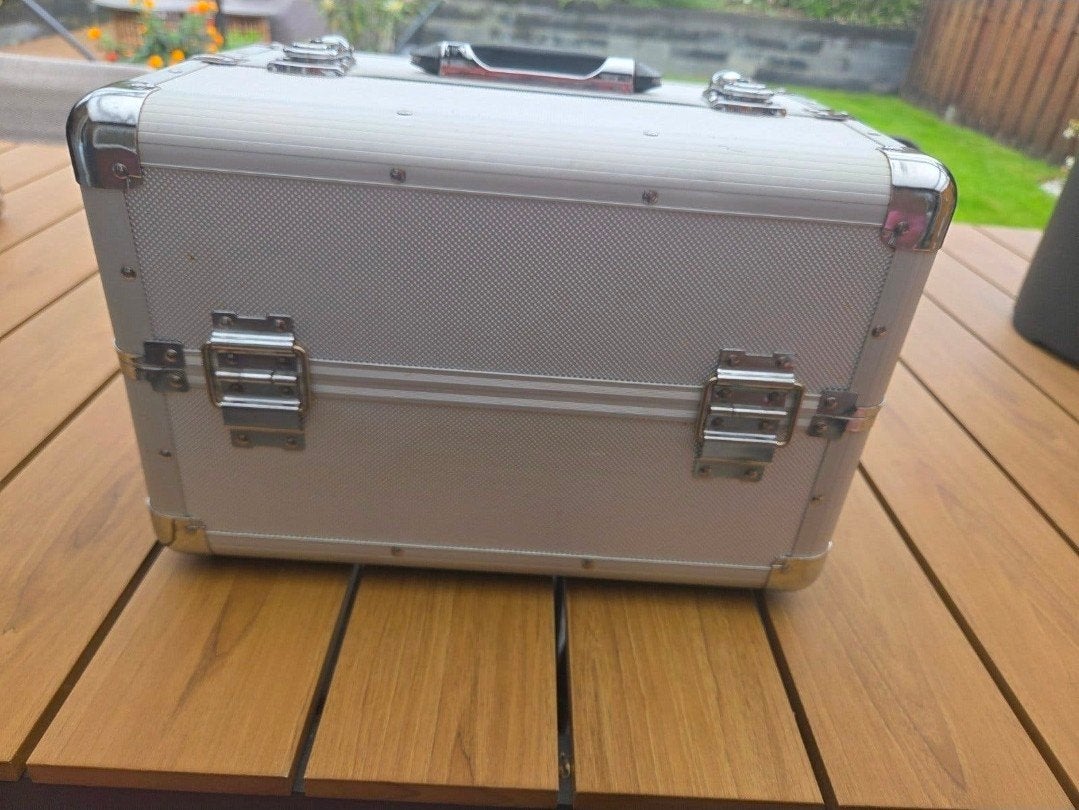 koffer, Sieraden, Tassen en Uiterlijk, Ophalen, Gebruikt, Hard kunststof, Minder dan 50 cm