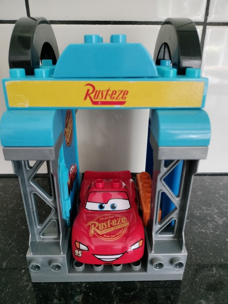 Cars bouw setje, Ophalen