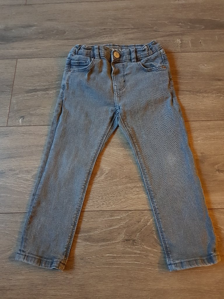 Spijkerbroekje jongen / meisje -- maat 98 / 2-3 jaar -- Zara, Broek, Jongen of Meisje, Ophalen of Verzenden, Zo goed als nieuw