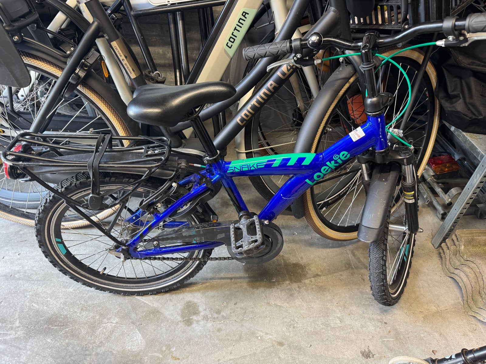 Loeki kinderfiets, Fietsen en Brommers, Fietsen | Kinderfietsjes, Ophalen of Verzenden, Gebruikt, 20 inch of meer