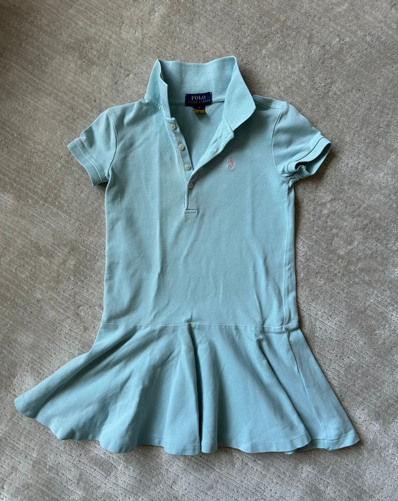 Ralph Lauren Polojurk maat 109-116, Ophalen of Verzenden, Zo goed als nieuw, Meisje, Jurk of Rok