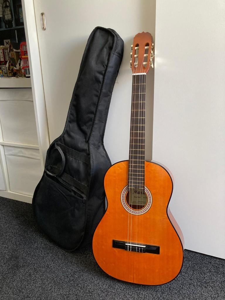 Spaanse akoustische gitaar, Ophalen, Gebruikt, Klassieke of Spaanse gitaar