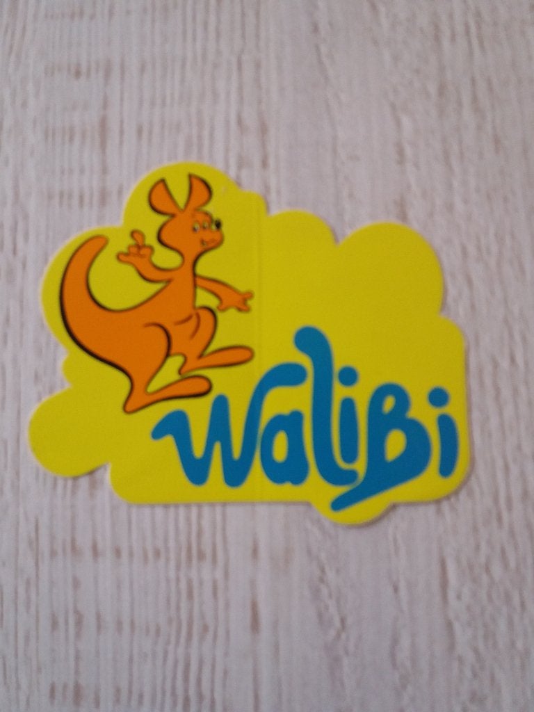 sticker Walibi ( 3 ), Verzamelen, Ophalen of Verzenden, Zo goed als nieuw, Bedrijf of Vereniging