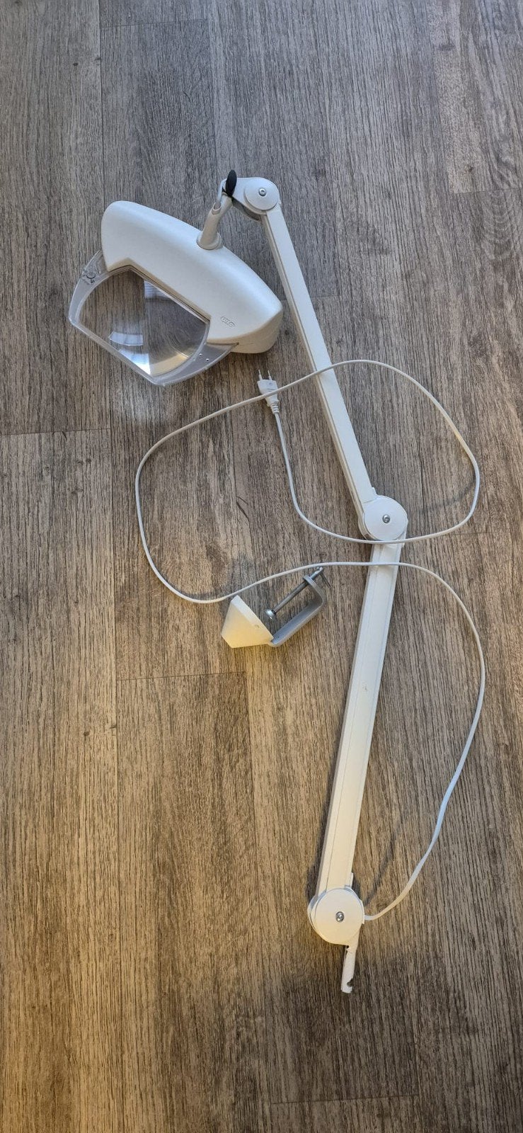 Loeplamp met klem en verlichting voor slechtzienden, Ophalen, Gebruikt
