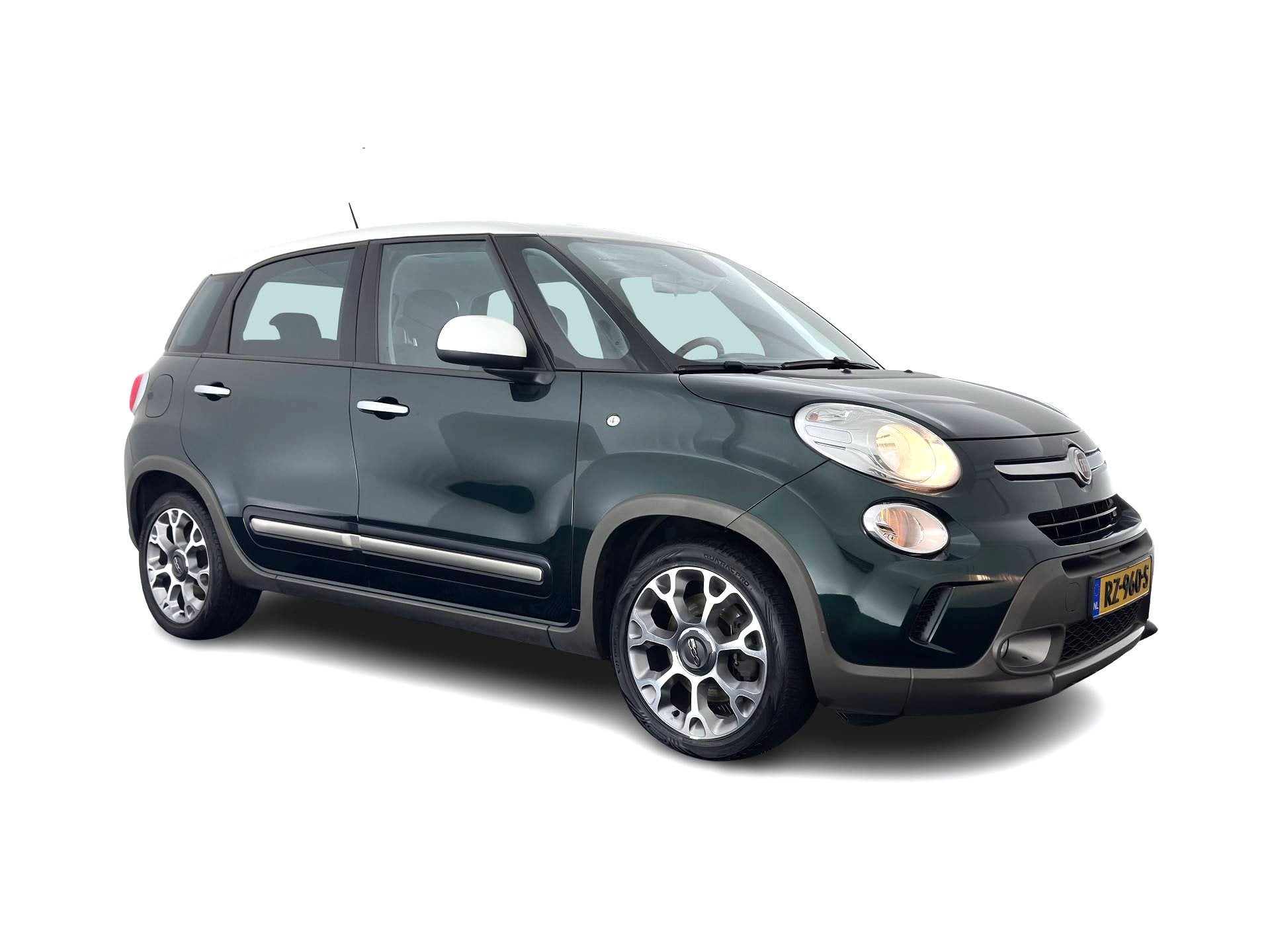 Fiat 500L 1.6 M-Jet Trekking Lounce-Styling *NAVI-FULLMAP |, Auto's, Gebruikt, 4 cilinders, LED verlichting, Leder