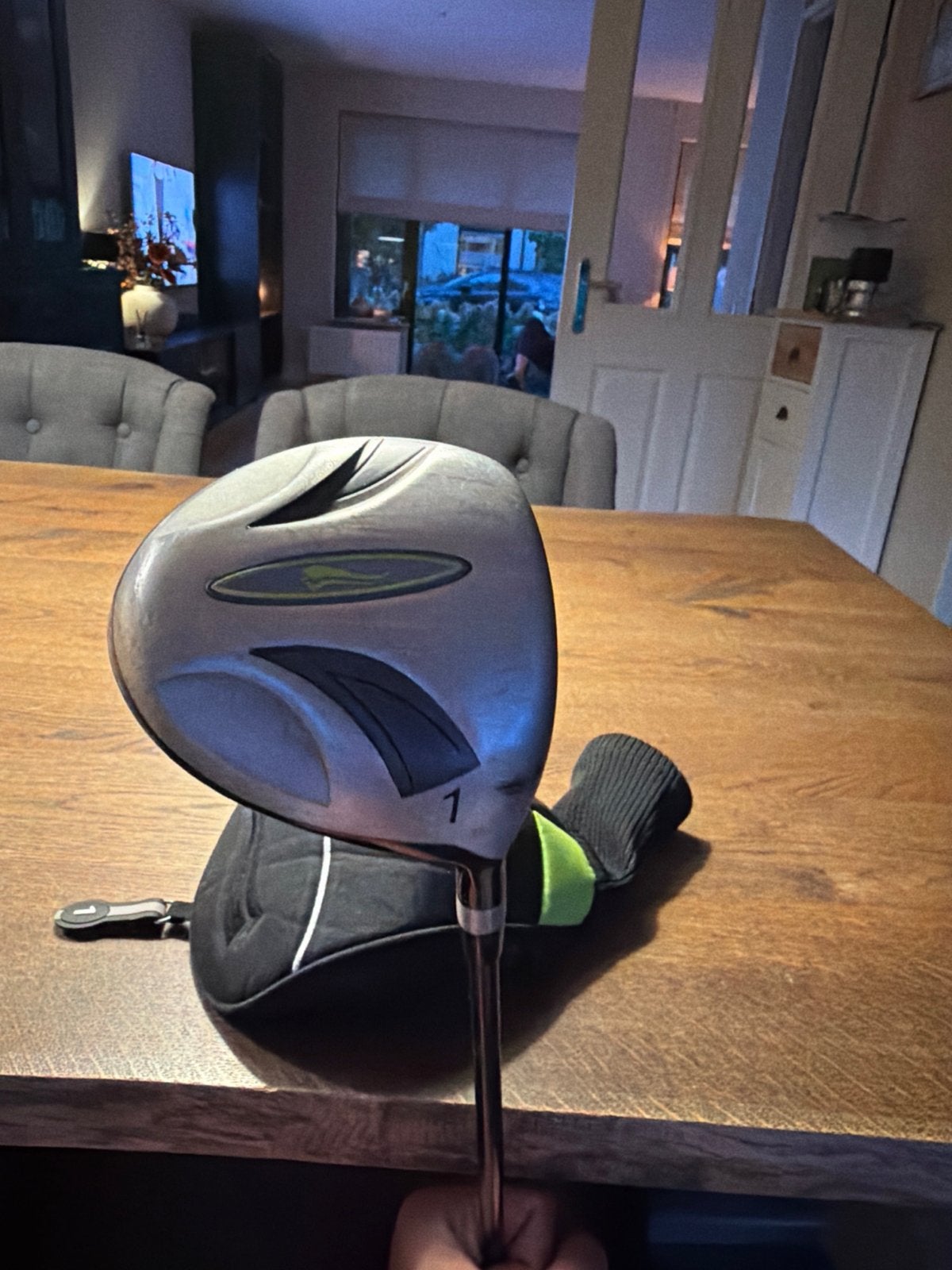 Inesis golf driver voor kinderen met beschermhoes, Ophalen, Gebruikt, Club, Overige merken