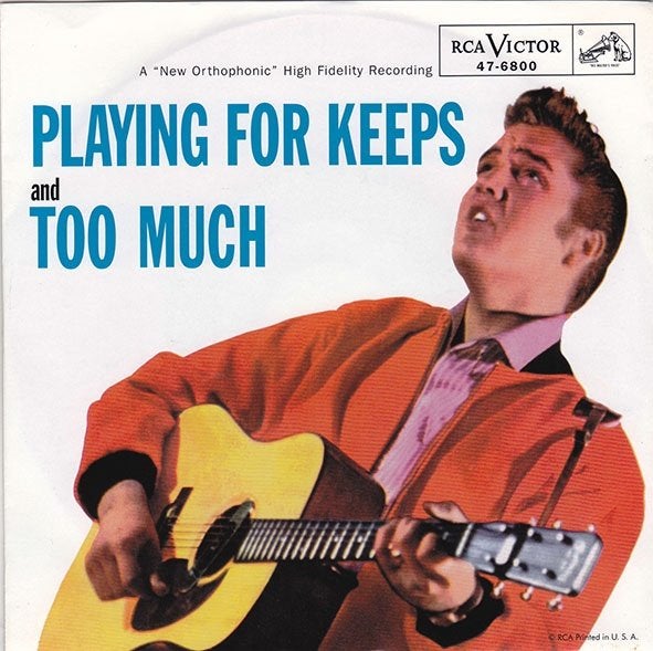 ELVIS PRESLEY - Playing For Keeps (rood vinyl) 7
