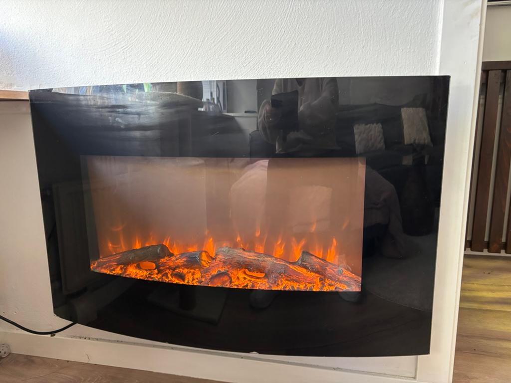 Elektrische openhaard, Ophalen, Zo goed als nieuw