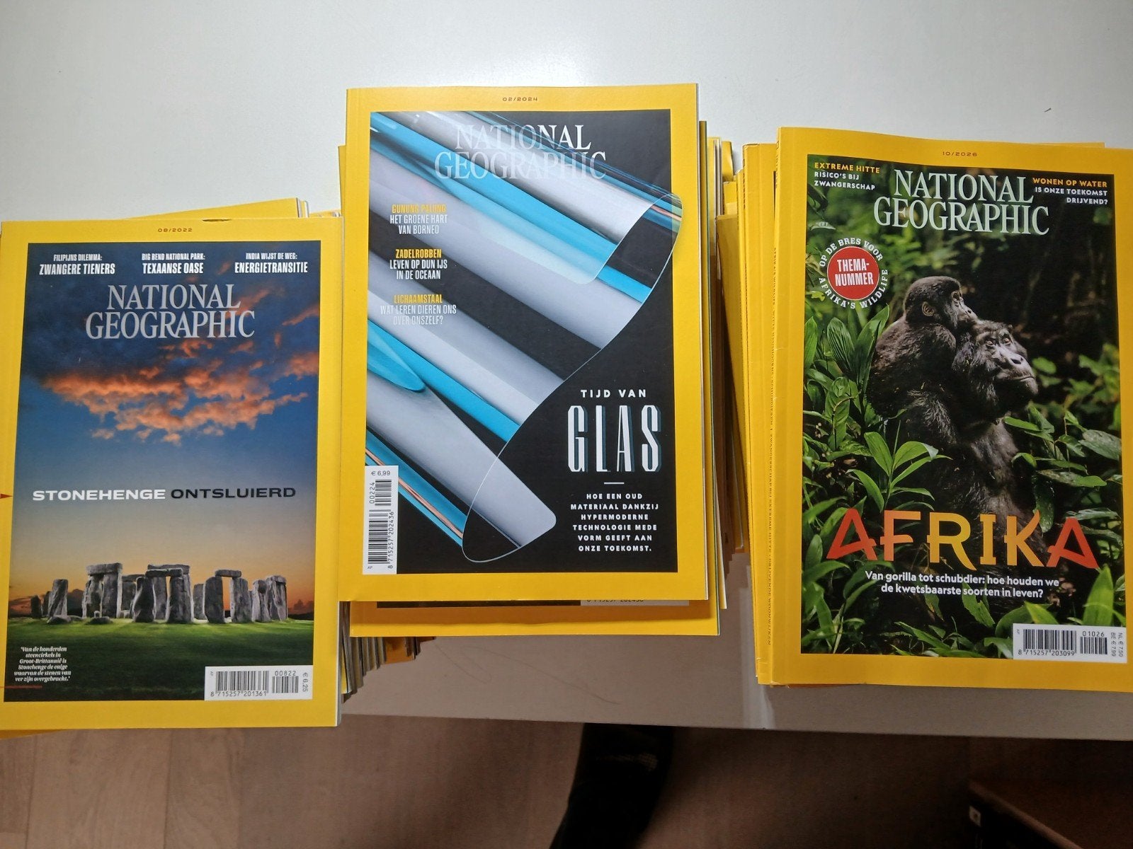 jaargangen National Geographic 2021-2026, Ophalen of Verzenden, Zo goed als nieuw, Wetenschap en Natuur