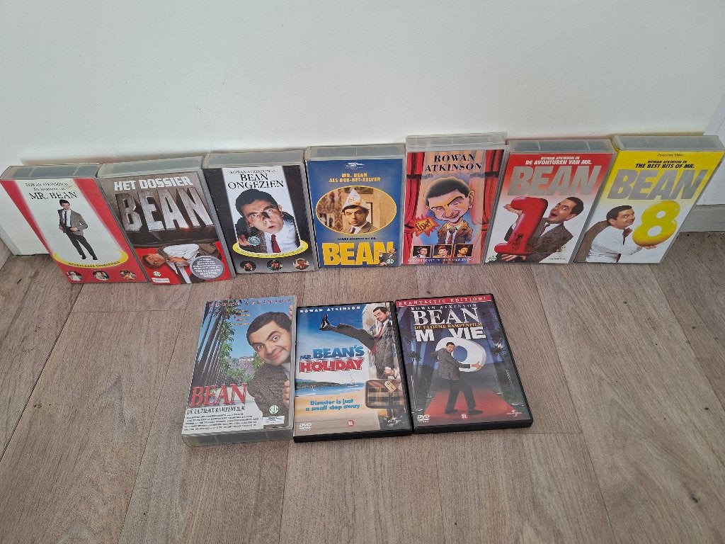MR. Bean VHS videobanden en DVD's, Cd's en Dvd's, VHS | Film, Nederlands ondertiteld, Alle leeftijden, Ophalen of Verzenden, Komedie