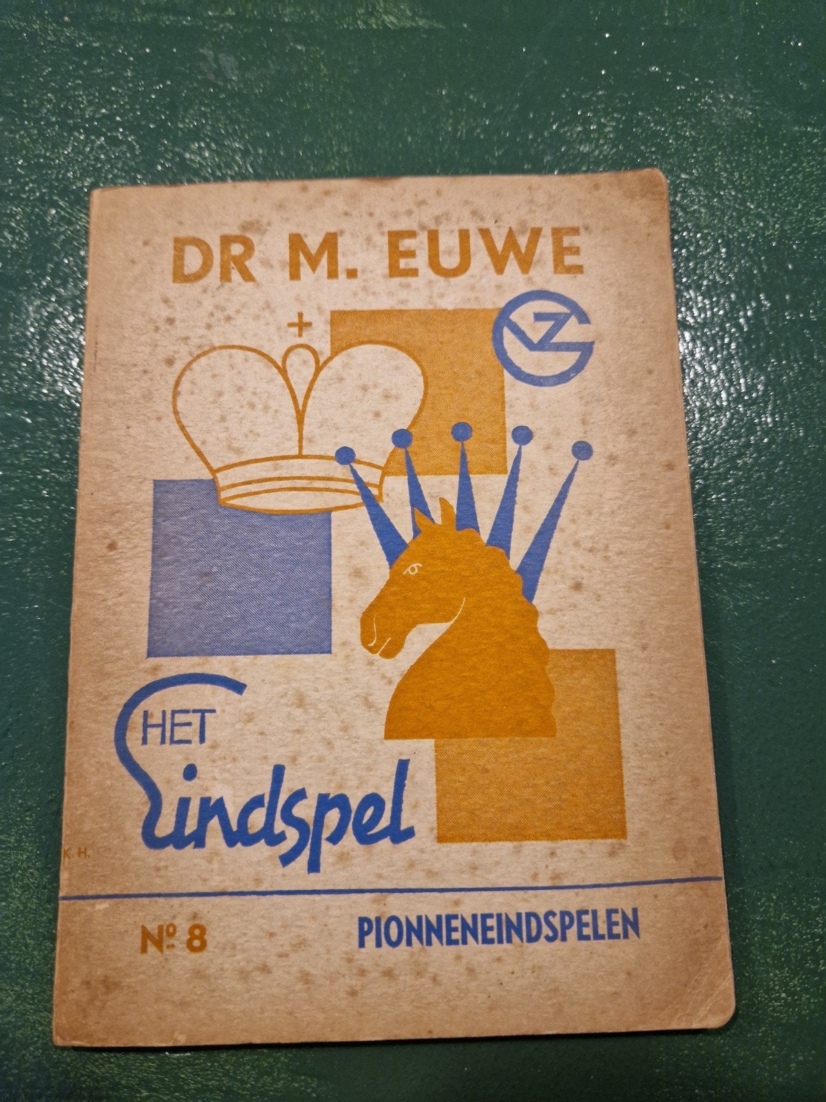 Dr. M. Euwe - Het Eindspel No 8: Pionneneindspelen (1940), Ophalen of Verzenden