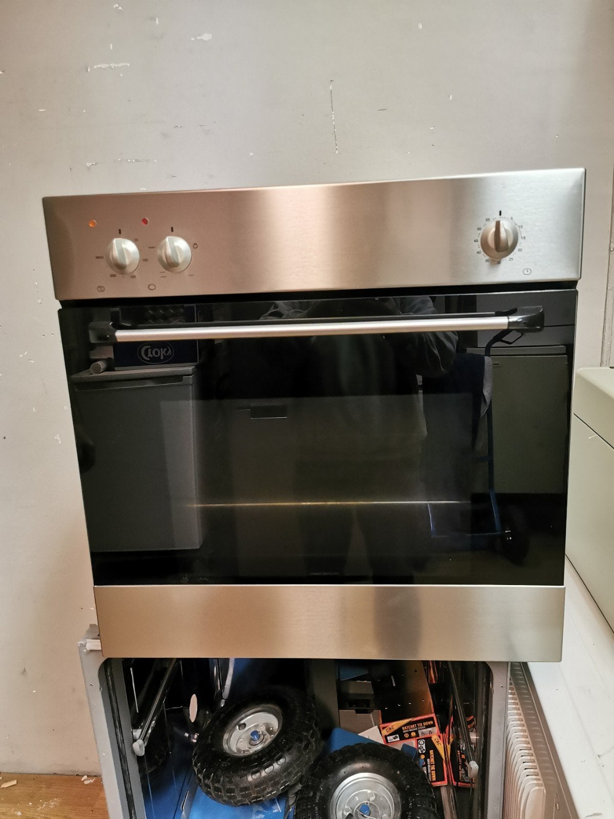 elektrische oven. hebben elektrische ontsteking. In de oven, Witgoed en Apparatuur, Fornuizen, 60 cm of meer, Zo goed als nieuw