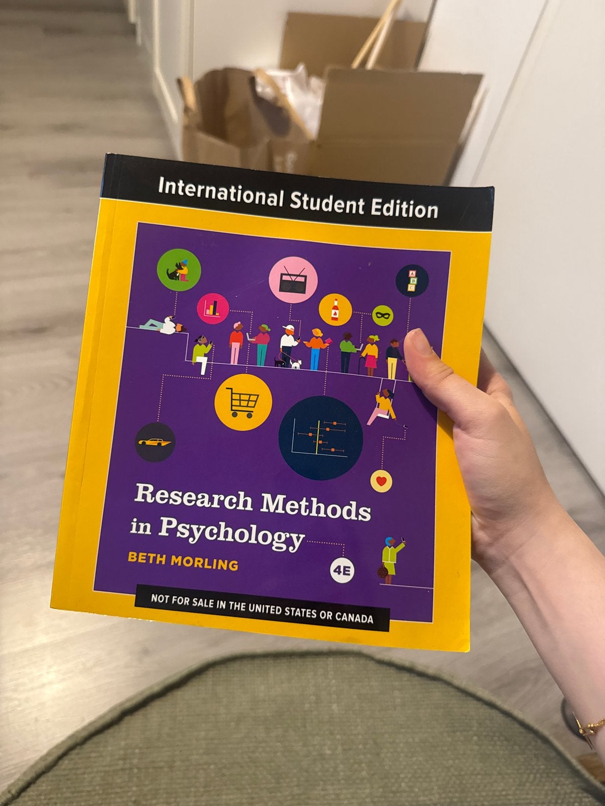 Research Methods in Psychology - International Student, Ophalen of Verzenden, Gamma, Zo goed als nieuw, HBO