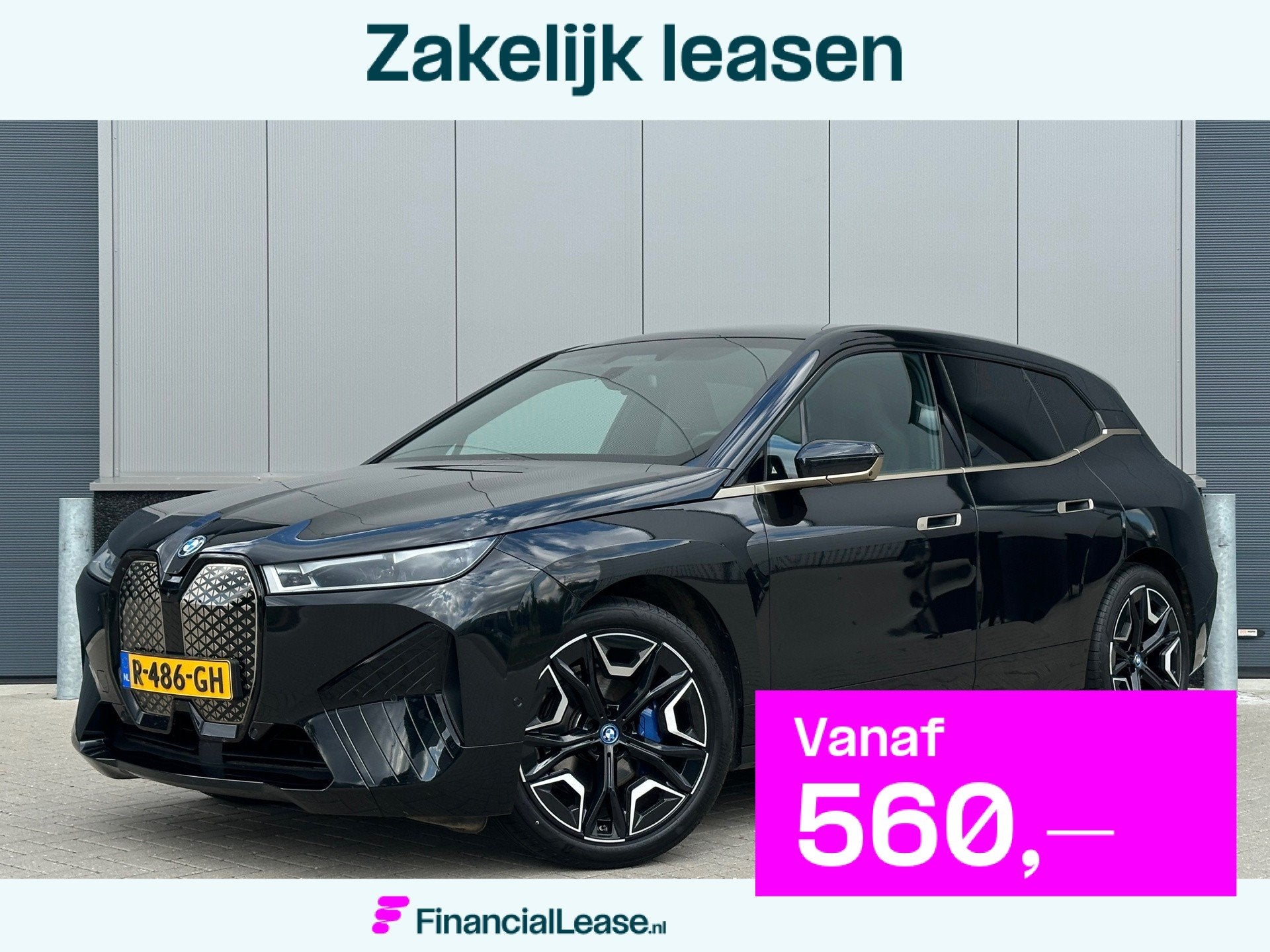 BMW IX XDrive40 Executive 77 kWh |100% SOH|LASER|PANO|GOLD|, Automaat, Gebruikt, Zwart, Vierwielaandrijving