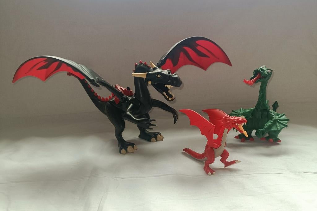 Playmobil 3 draken, Kinderen en Baby's, Speelgoed | Playmobil, Ophalen of Verzenden, Zo goed als nieuw, Los playmobil