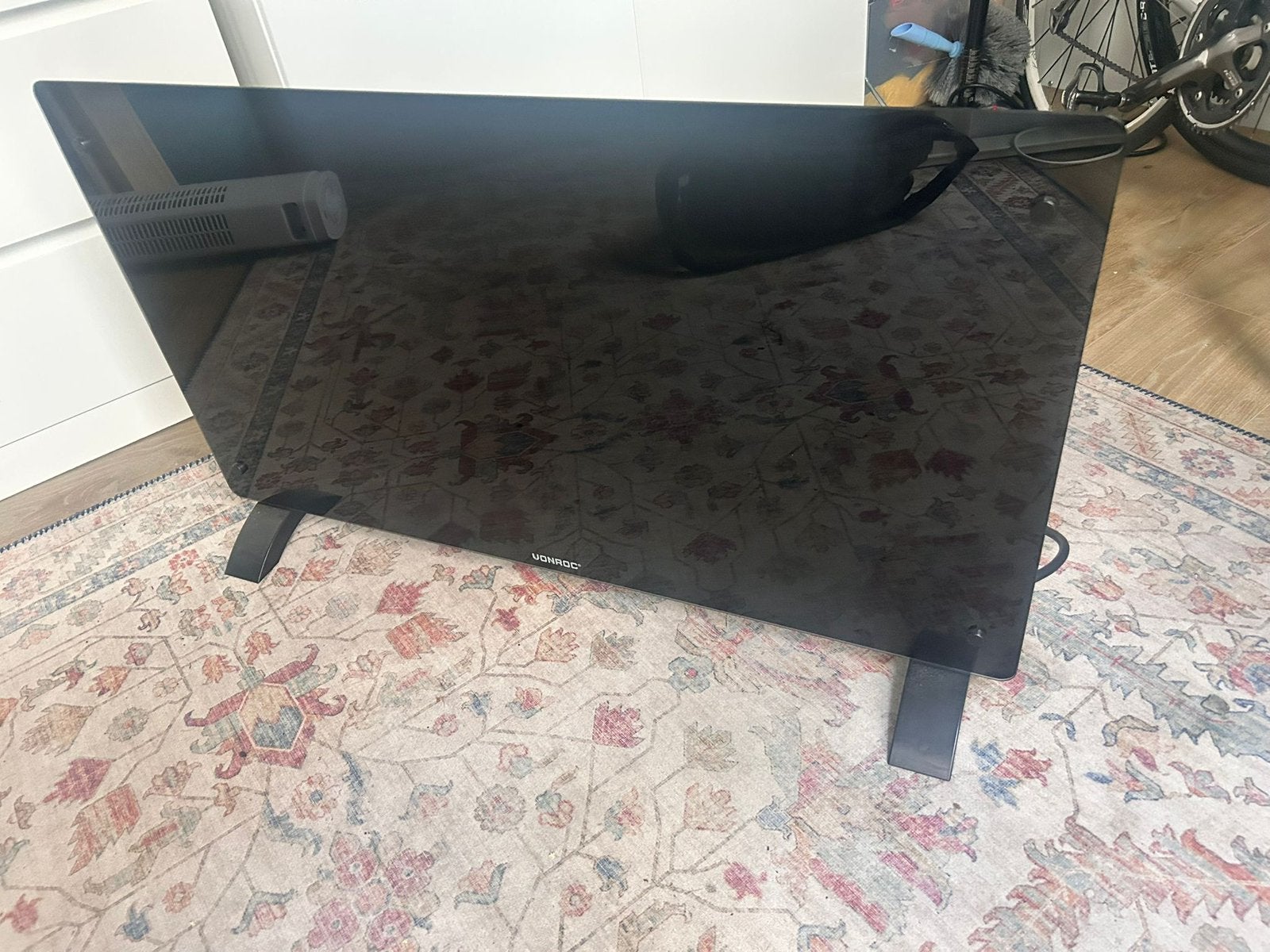 Luxe elektrische kachel van VONROC, Ophalen, 30 tot 80 cm, Kachel, Minder dan 60 cm