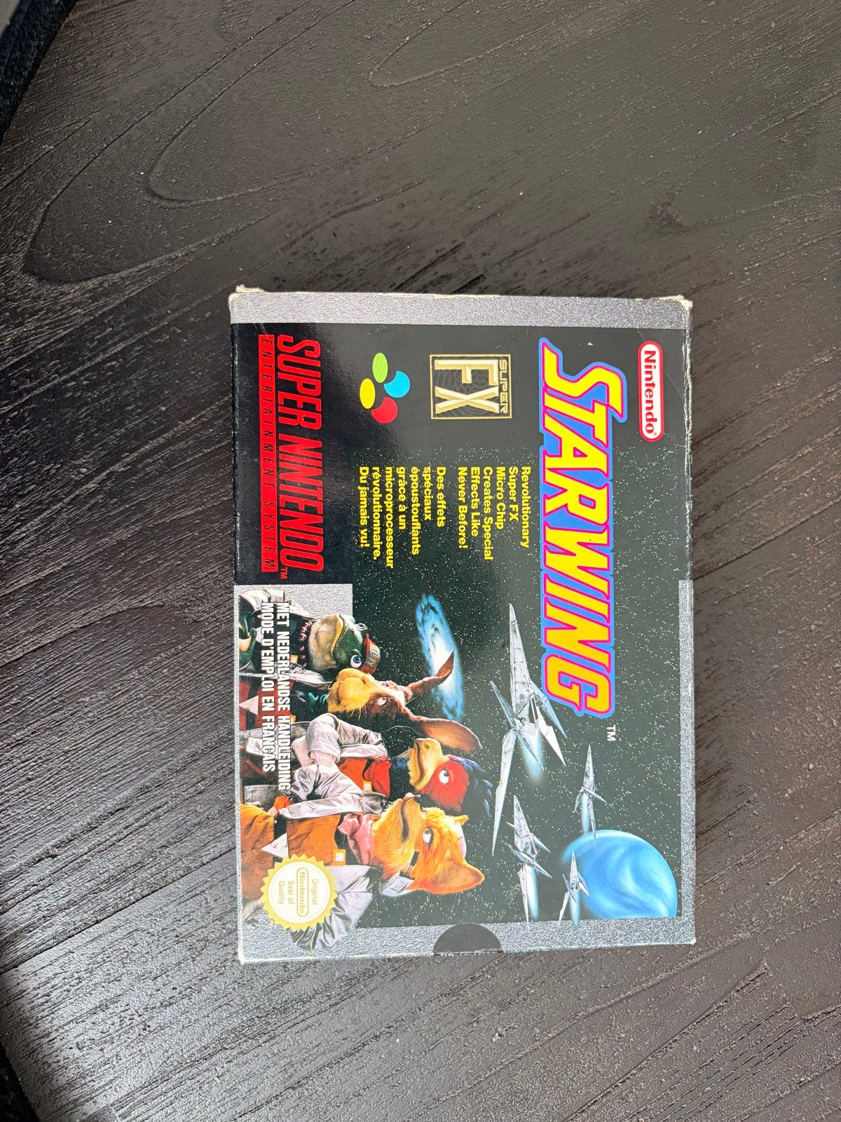 Starwing (Star Fox) SNES - Compleet in doos (CIB), Spelcomputers en Games, Games | Nintendo Super NES, Shooter, 1 speler, Ophalen of Verzenden