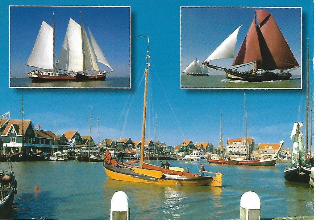 Volendam- -3-luik., Verzenden, 1980 tot heden, Ongelopen, Noord-Holland