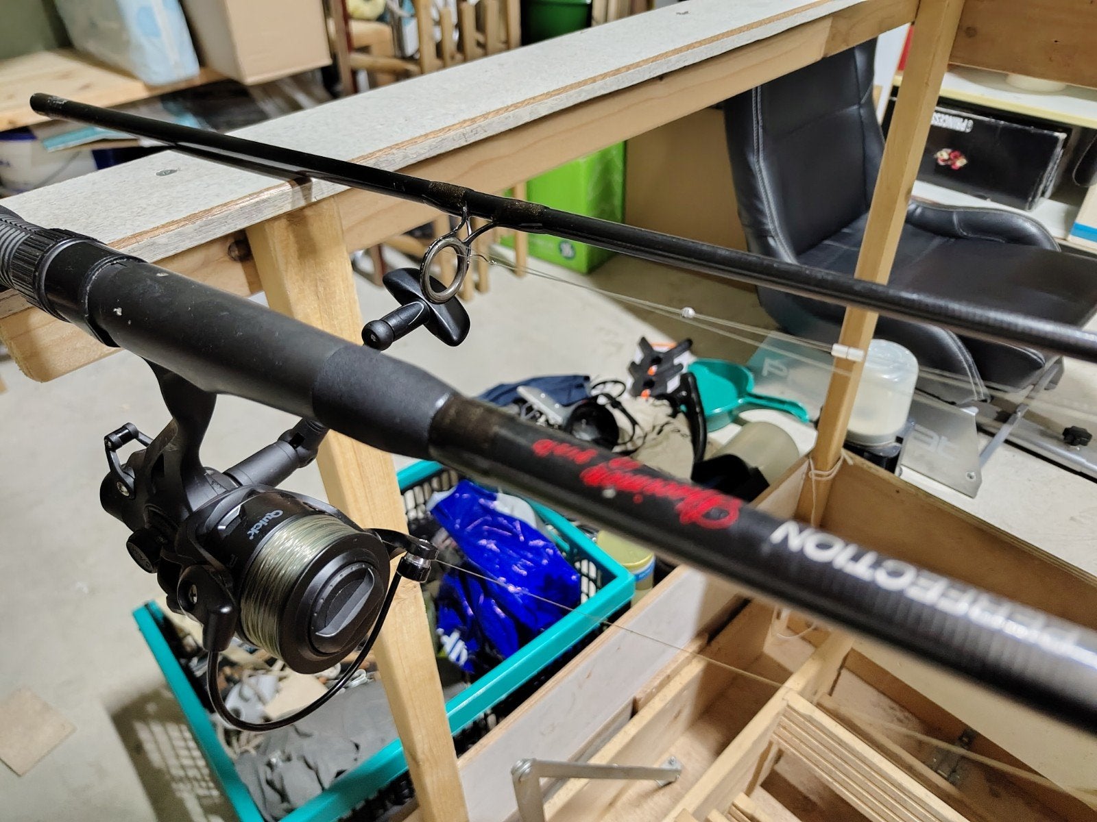 Shimano perfection specimen karper hengel - 12 ft 2,5 lbs, Watersport en Boten, Ophalen, Zo goed als nieuw, Werphengel