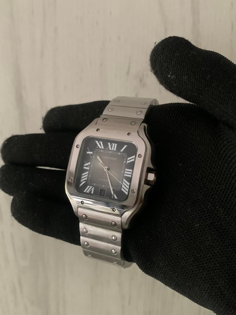 Cartier Santos, Ophalen of Verzenden, Zo goed als nieuw, Staal, Overige merken