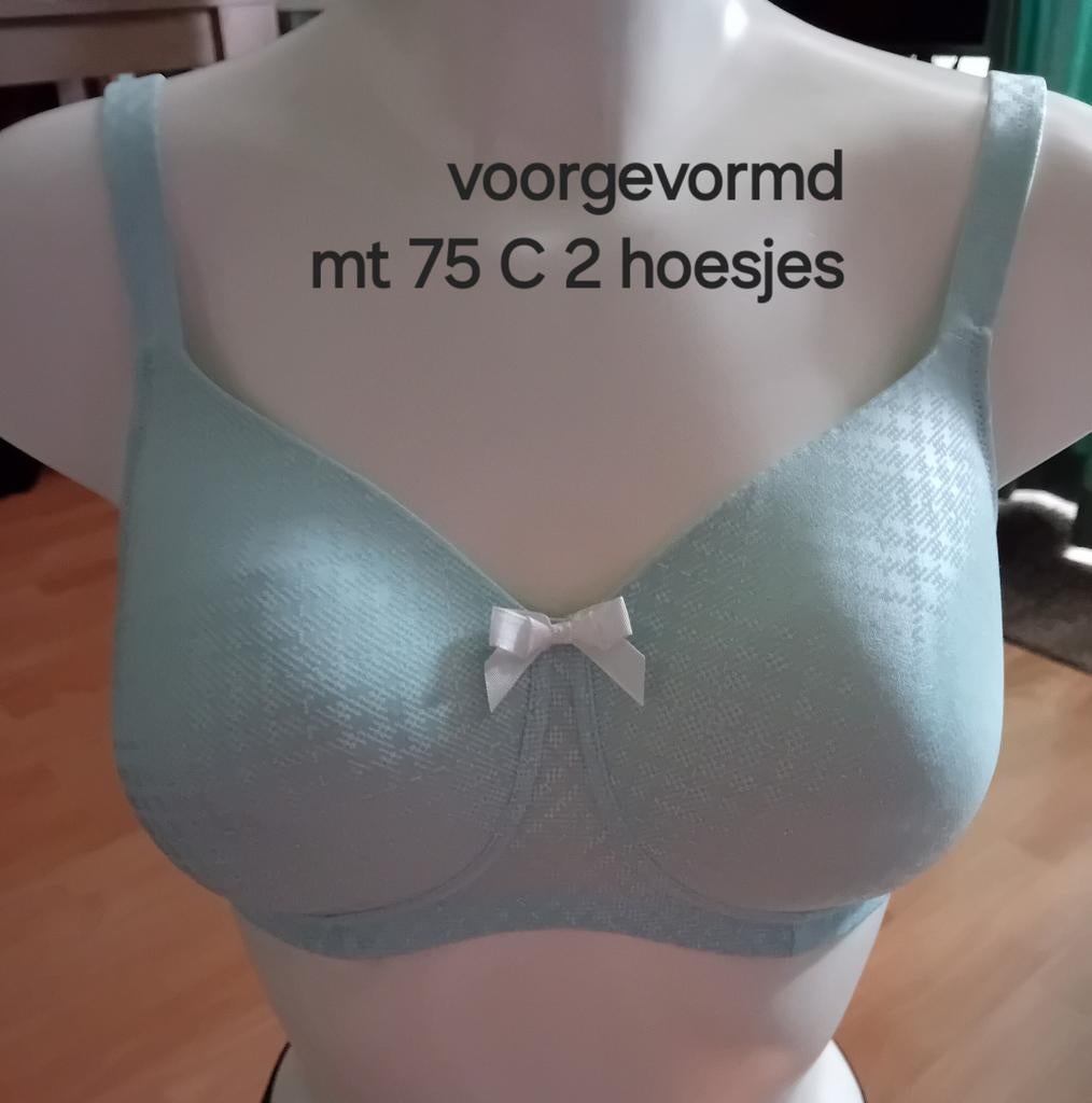 Voorgevormde prothese bh"s 75C, Ophalen of Verzenden, Groen, BH
