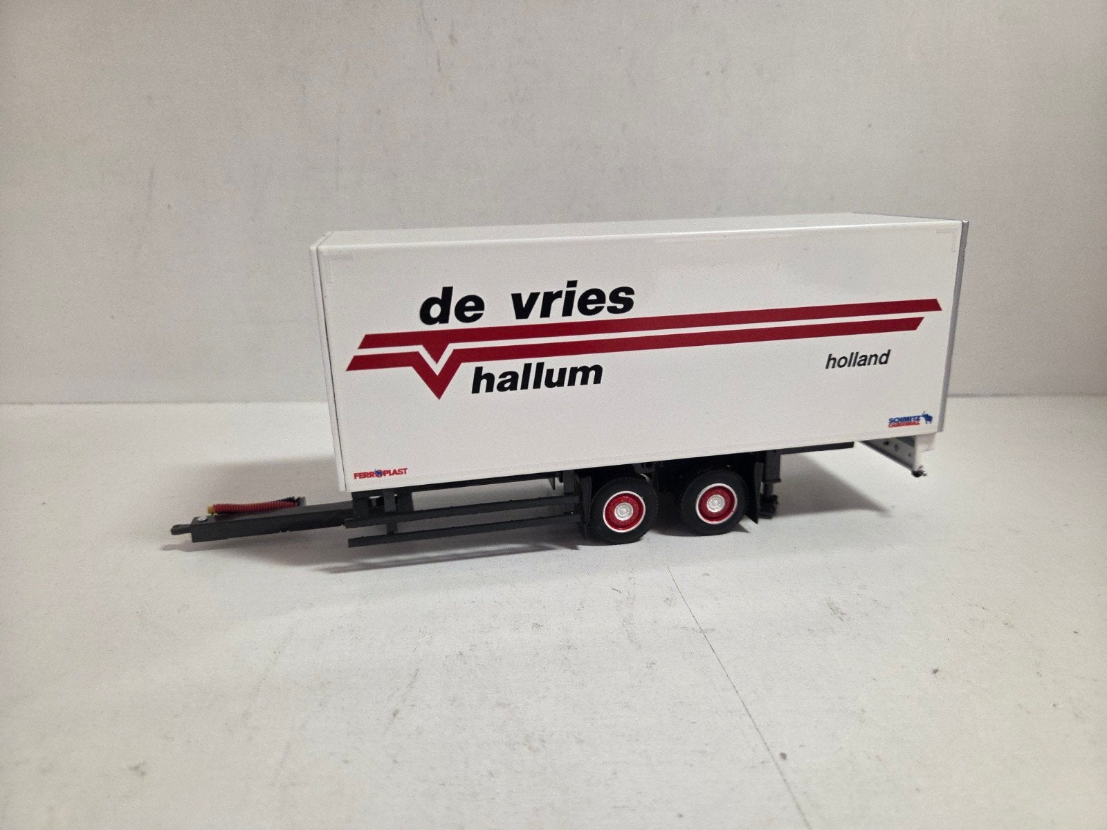 WSI aanhanger LZV de Vries, Hobby en Vrije tijd, Modelauto's | 1:50, ., Ophalen of Verzenden, Zo goed als nieuw, .