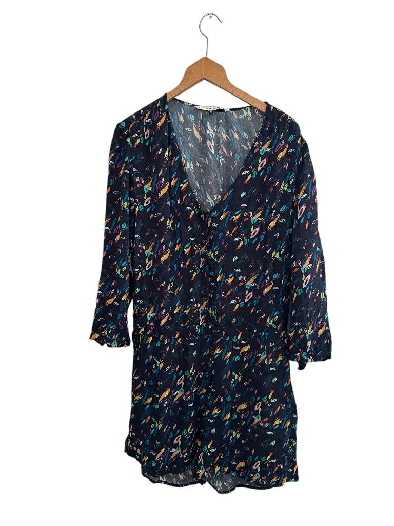Pom Amsterdam playsuit L, Zwart, Ophalen of Verzenden, Zo goed als nieuw