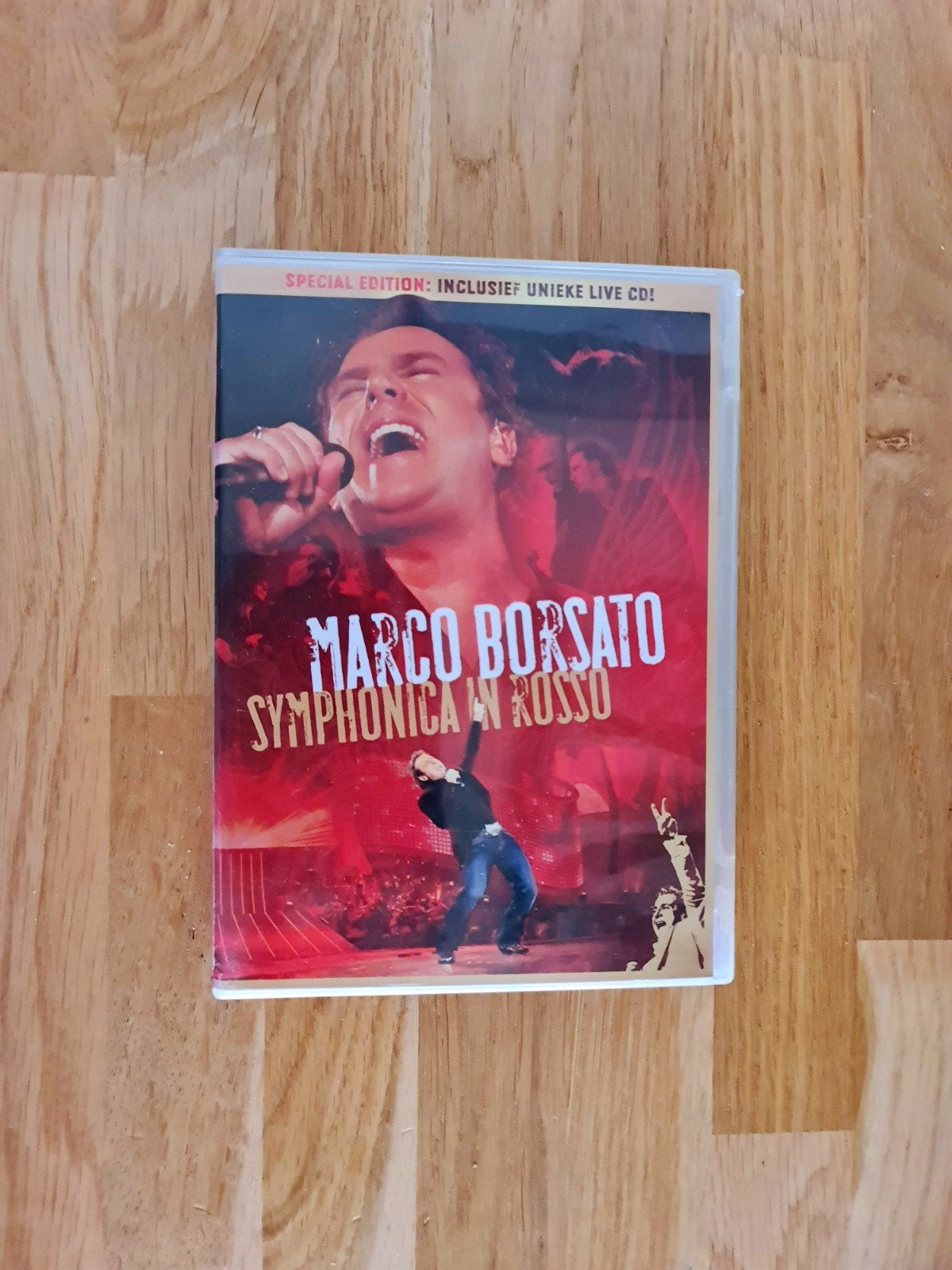 Marco Borsato - Symphonica In Rosso (DVD + CD), Muziek, Alle leeftijden, Inclusief doosje, Ophalen of Verzenden