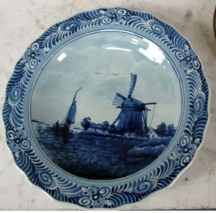Delfts bord, Ophalen of Verzenden