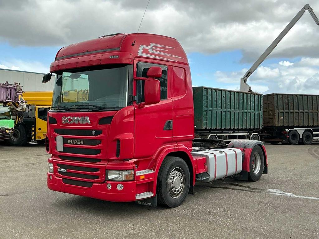 2011 Scania G420 Vrachtwagen, Auto's, Vrachtwagens, Scania, Overige brandstoffen, Bedrijf, Te koop