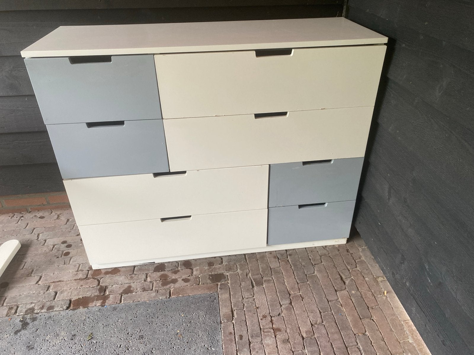 Gratis: Ikea ladekast 120x43x98 cm - Gebruikt maar compleet, Huis en Inrichting, Kasten | Ladekasten, Ophalen, Gebruikt, 100 tot 150 cm