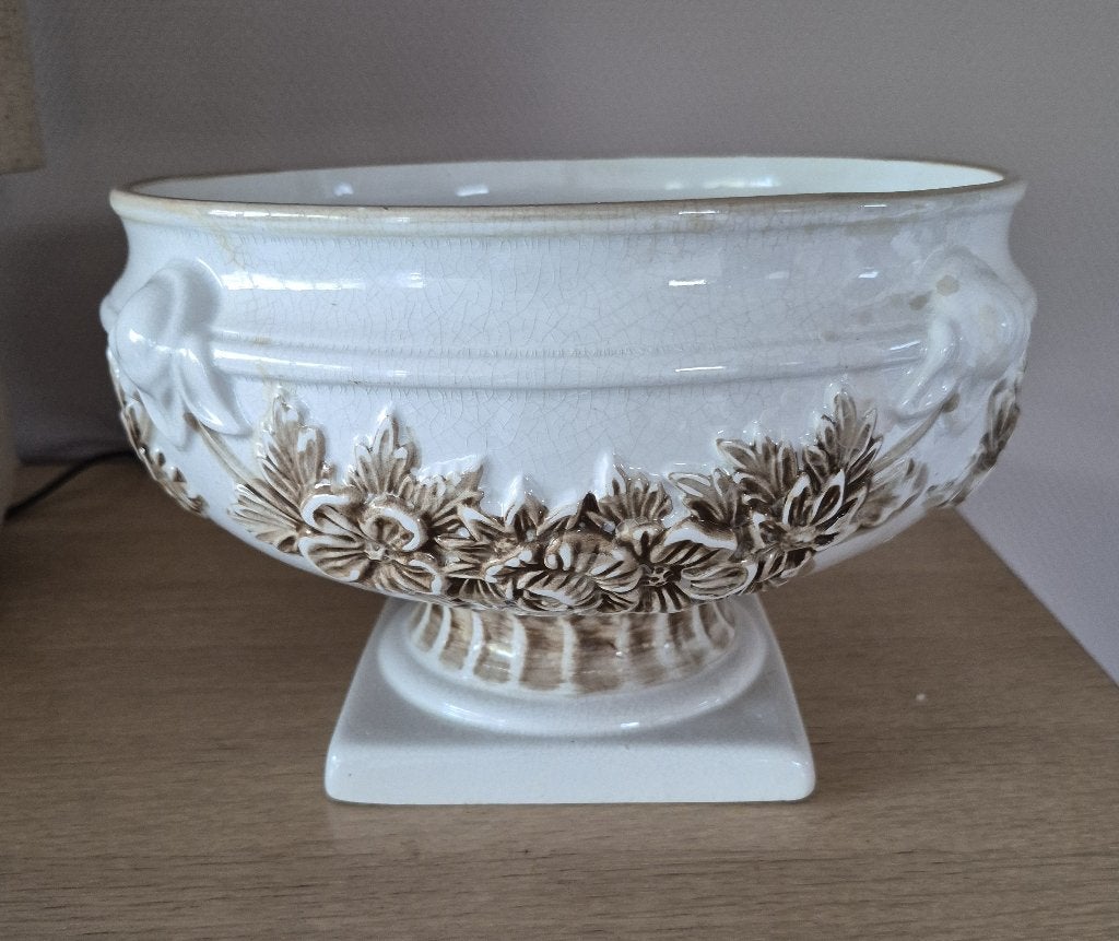 Prachtige luxe bloempot, 25 tot 40 cm, Overige materialen, Rond, Binnen