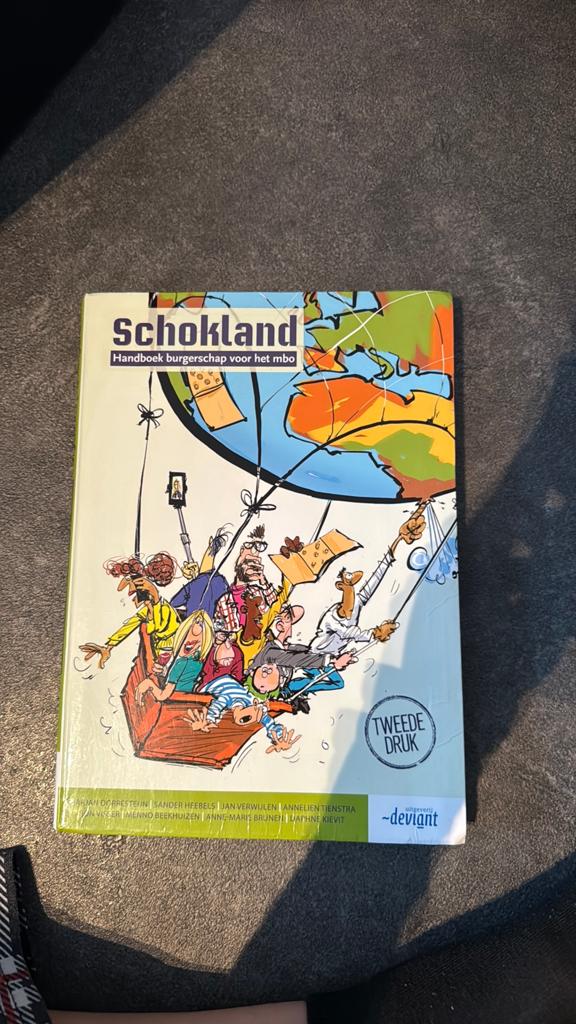 Sander Heebels - Schokland handboek, Boeken, Schoolboeken, Zo goed als nieuw, Nederlands, Overige niveaus, Sander Heebels; Menno Beekhuizen; Anne-Marie Brunen; Marjan D...