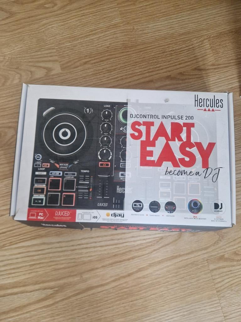 Hercules DJControl Inpulse 200 DJ-set, Ophalen of Verzenden, Zo goed als nieuw, Dj-set, Overige merken