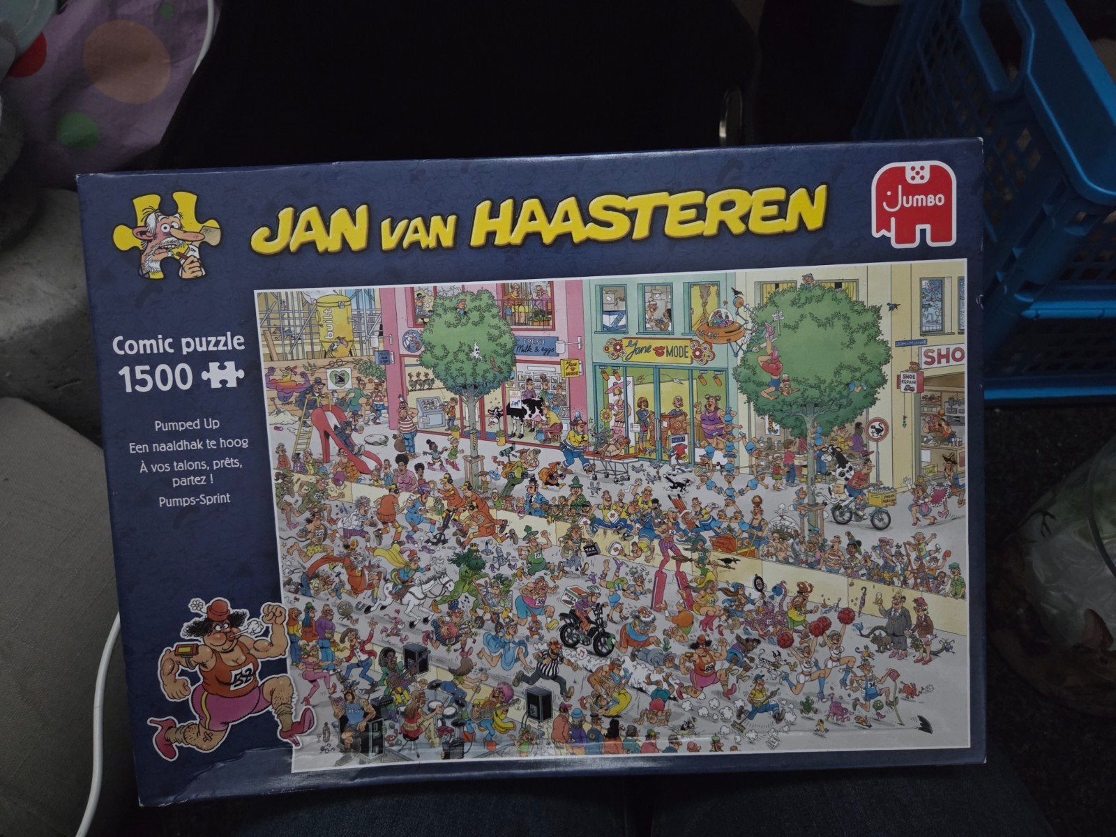 2 x jan van haasteren, Hobby en Vrije tijd, Denksport en Puzzels, Ophalen of Verzenden, 500 t/m 1500 stukjes, Zo goed als nieuw