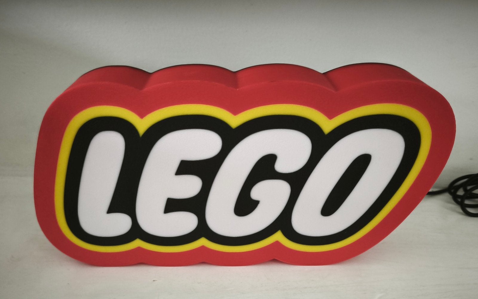 Lightbox Lego lamp met LED verlichting., Ophalen, Nieuw