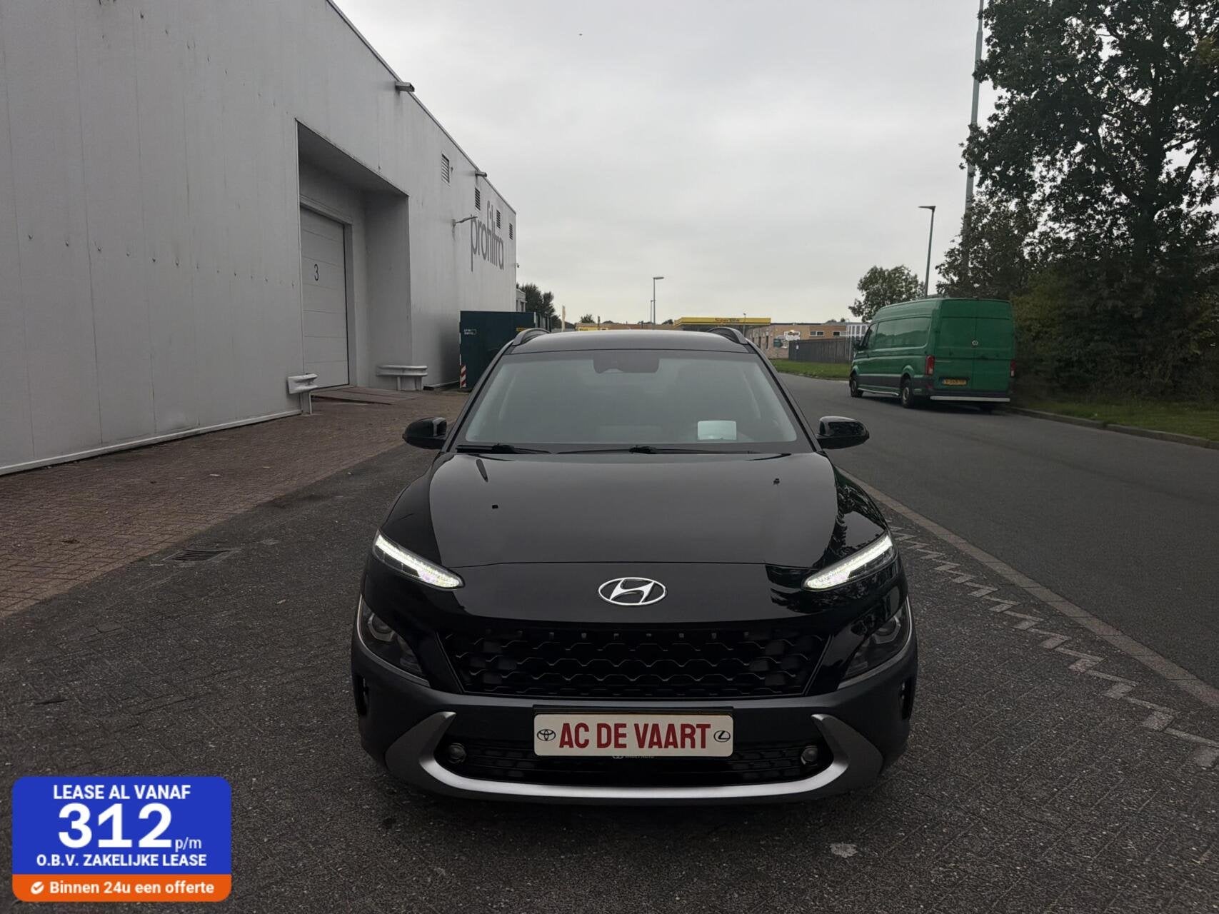 Hyundai Kona 1.6 GDI HEV Fashion - FACELIFT/NAVI/HUD/CAM/NAP, Auto's, Gebruikt, Euro 6, Zwart, Origineel Nederlands