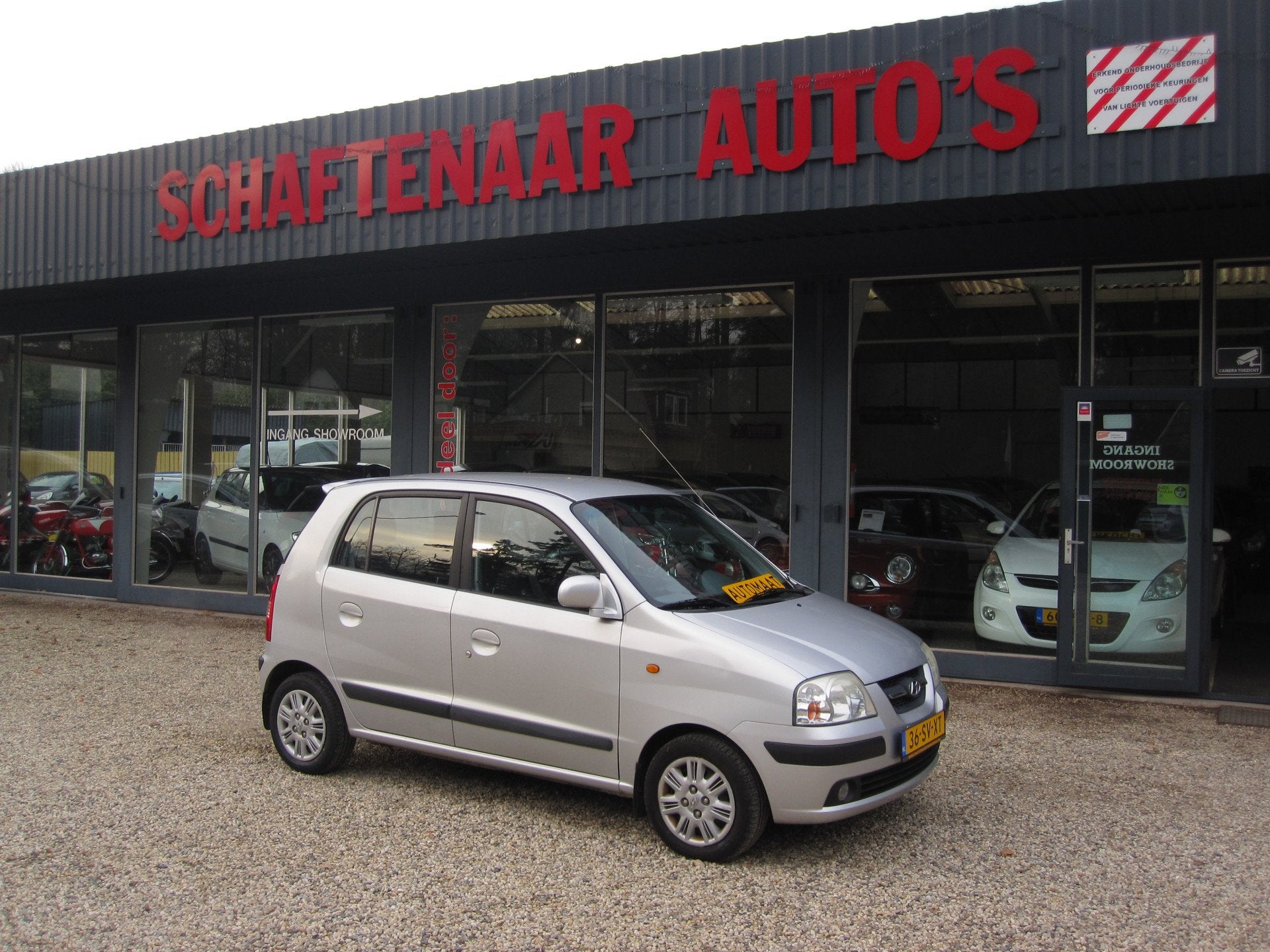 Hyundai Atos 1.1i Dynamic Young AUTOMAAT apk 05-06-2027, Auto's, Hyundai, Stof, 4 cilinders, Met garantie (alle), Origineel Nederlands