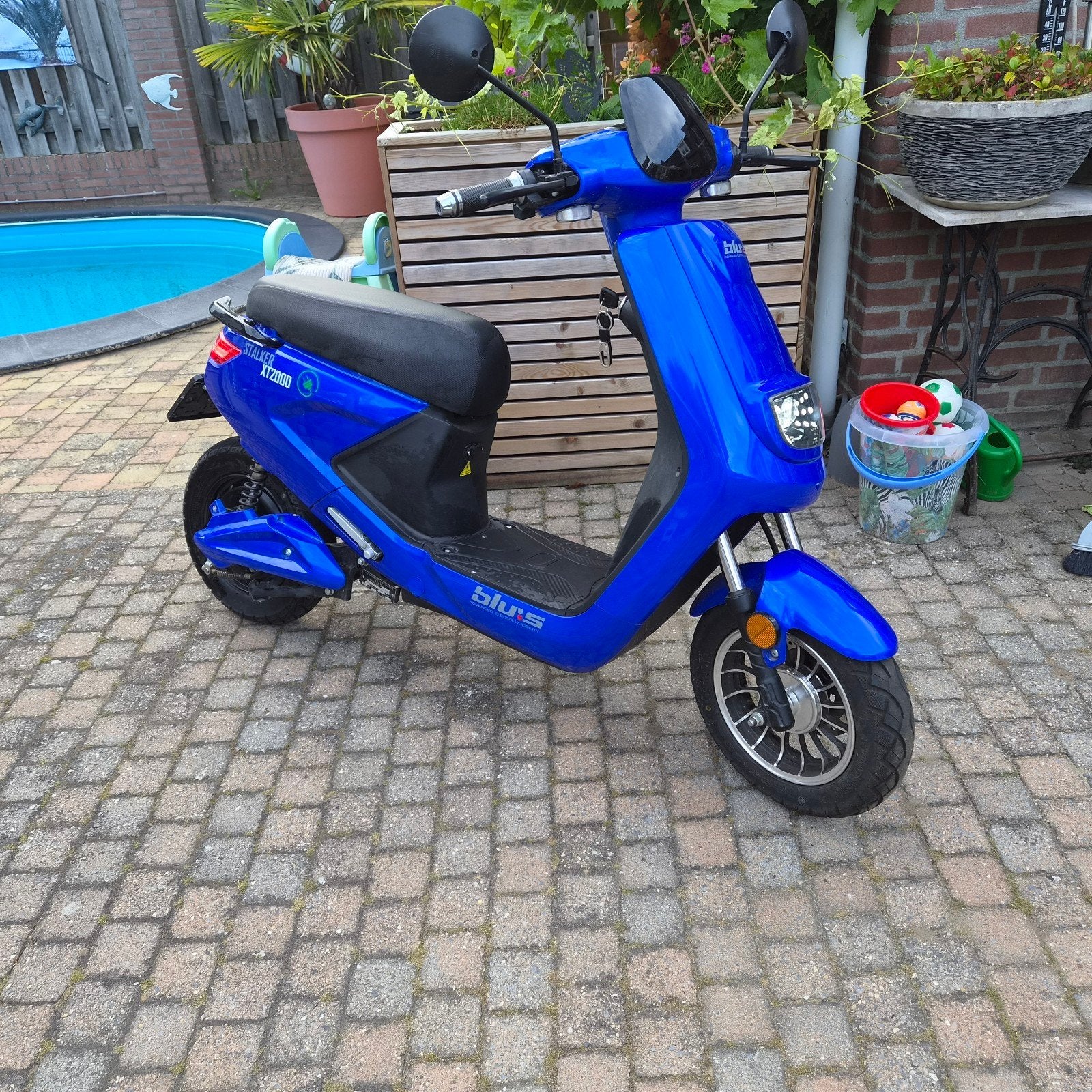 Electrische bromscooter 45km, Fietsen en Brommers, Ophalen, Zo goed als nieuw, Elektrisch, Overige merken