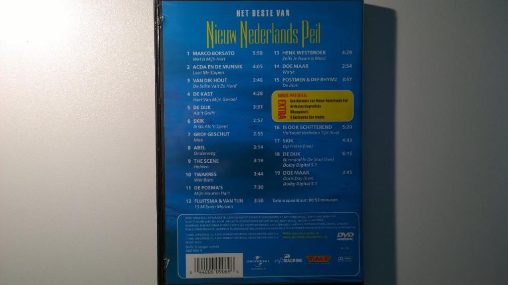Het Beste Van Nieuw Nederlands Peil (DVD), Alle leeftijden, Ophalen of Verzenden, Zo goed als nieuw, Muziek en Concerten