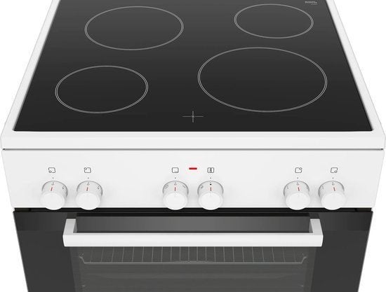 Bosch keramisch fornuis HKA004020U - Serie 2 - Wit, BSH Huishoudapparaten, 60 cm of meer, Keramisch, Informatie@bshg.com