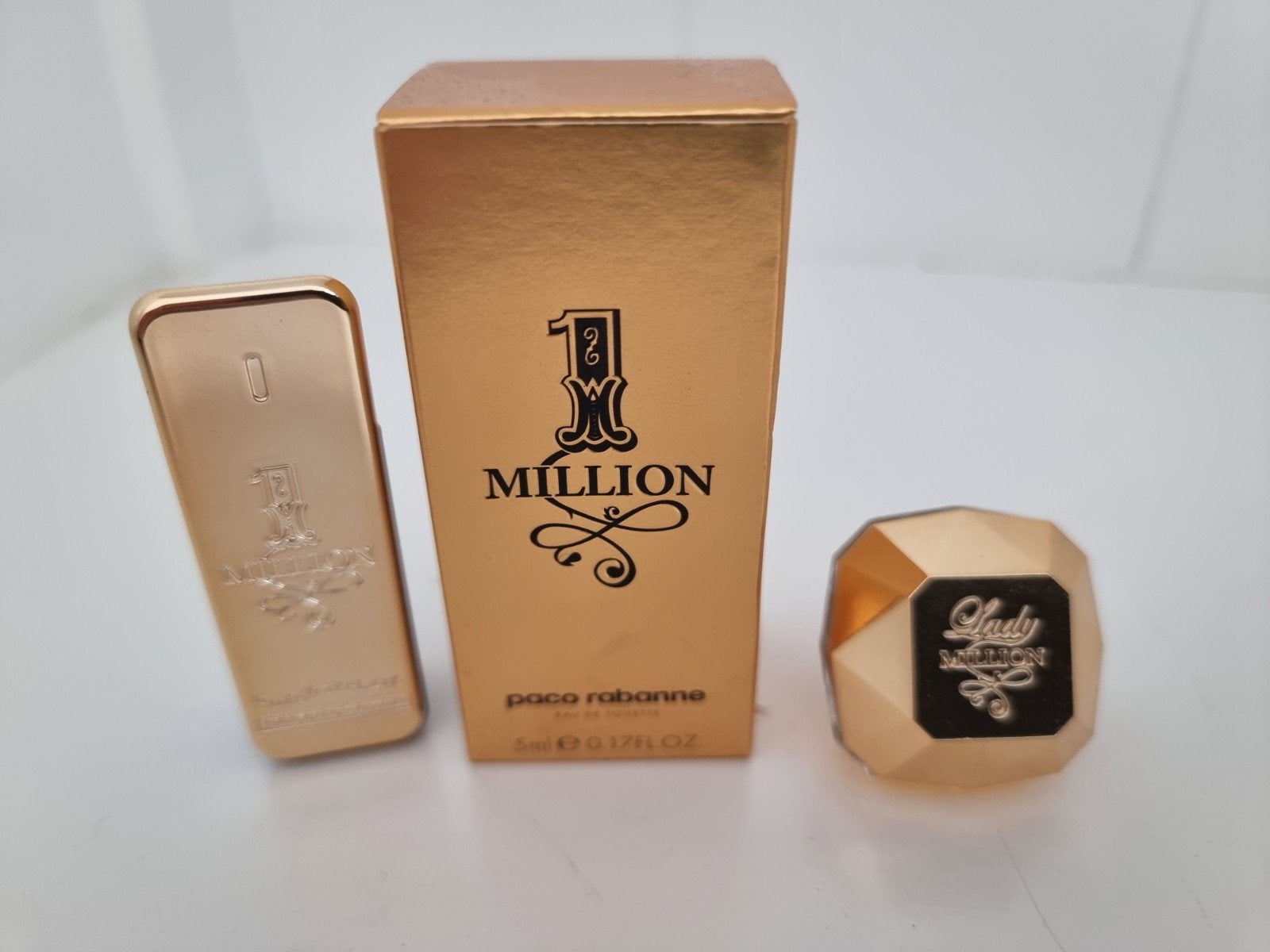 Paco Rabanne 1 Million & Lady Million miniaturen, Ophalen of Verzenden, Nieuw