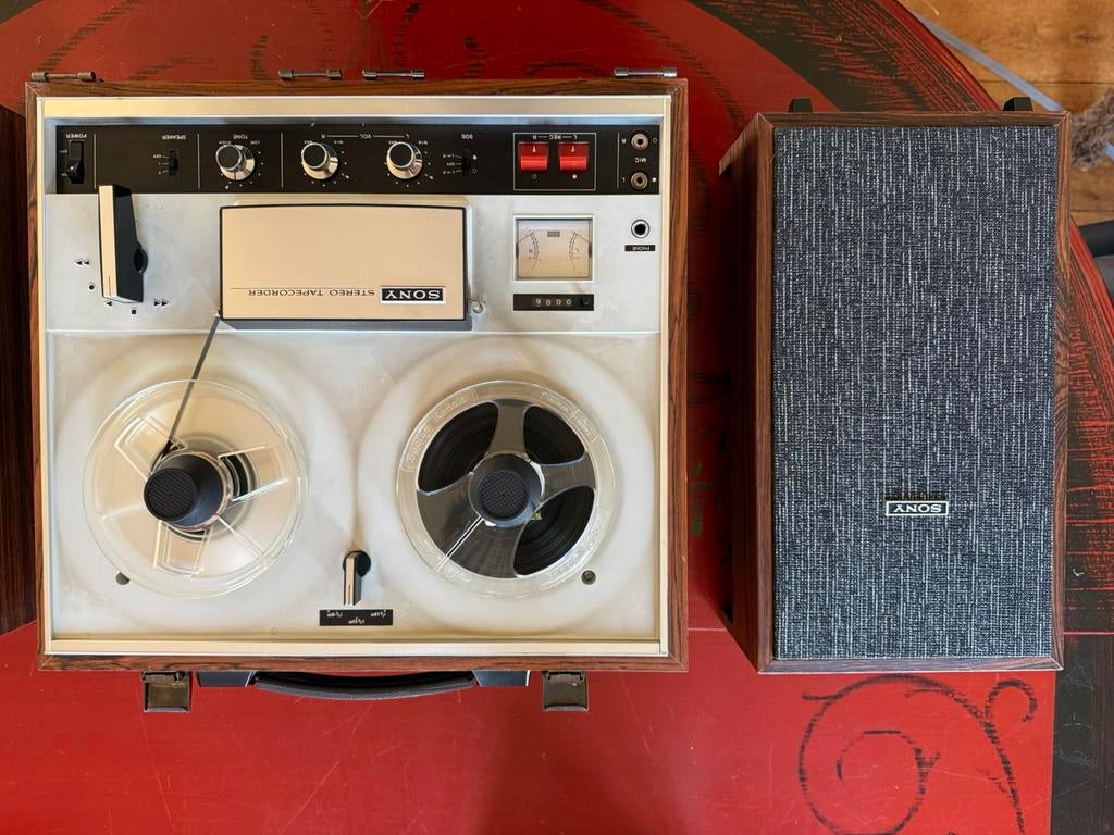 Sony Taperecorder TC-252W, Ophalen of Verzenden, Gebruikt, Minder dan 500 watt