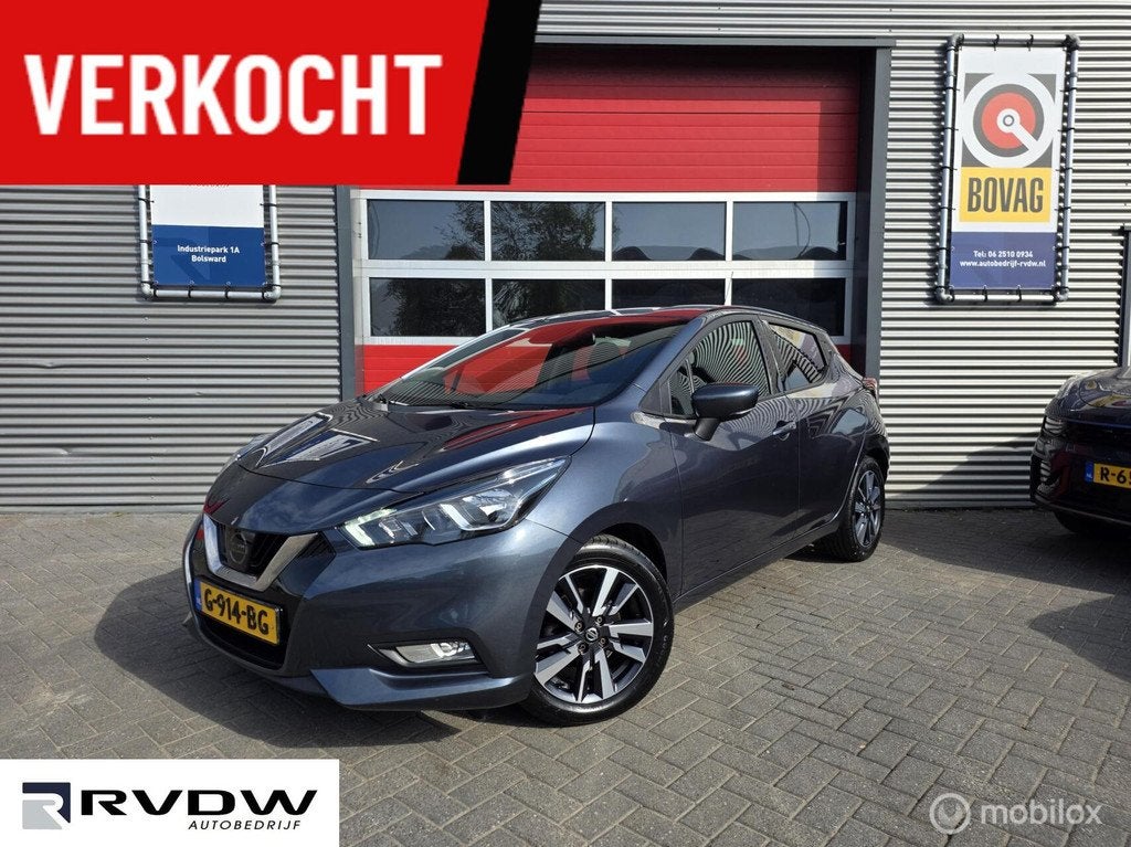 Nissan Micra - 1.0 IG-T N-Connecta | Camera | Getint Glas |, Auto's, Nissan, Voorwielaandrijving, 101 pk, Euro 6, Origineel Nederlands