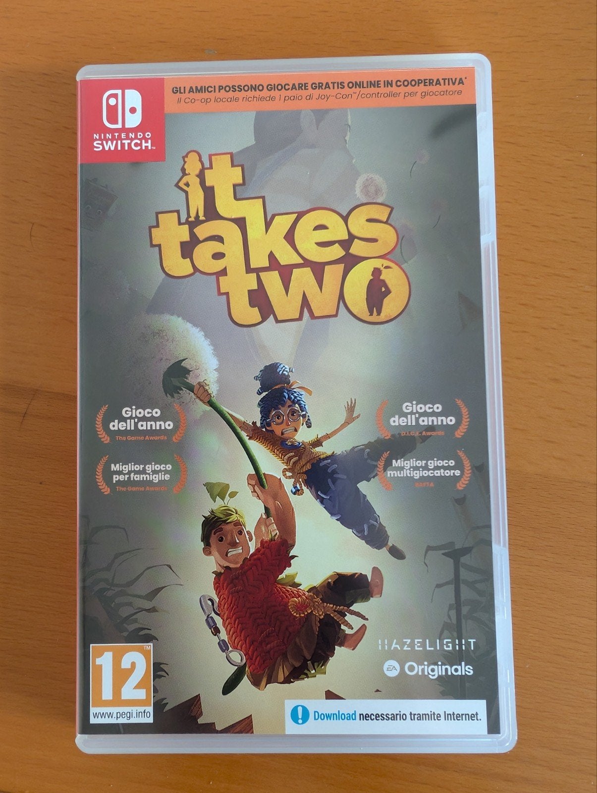 It Takes Two - Nintendo Switch (Zo goed als nieuw) 99ct verz, Avontuur en Actie, 2 spelers, Ophalen of Verzenden, Zo goed als nieuw