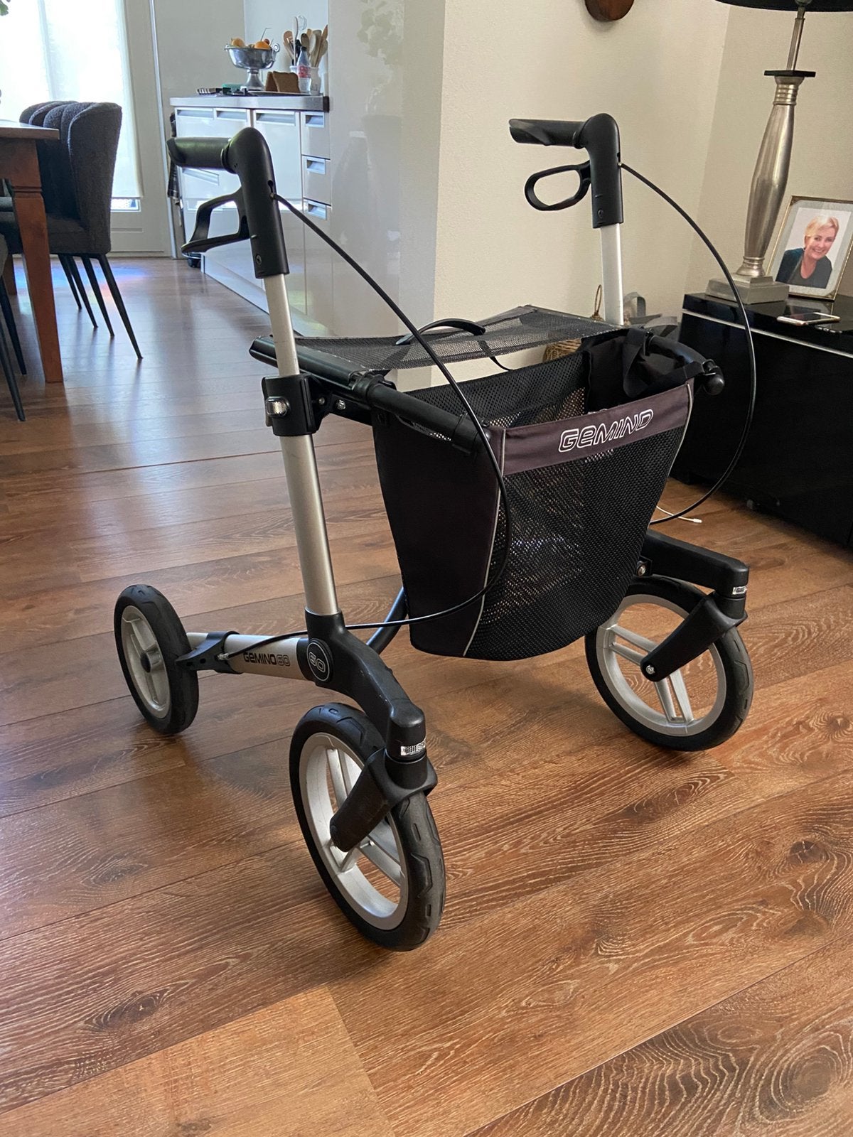 Germino 60 rollator, Ophalen, Opvouwbaar, Gebruikt